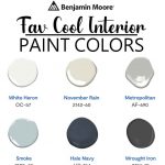 Benjamin Moore Favorite Cool Interior Paint Colors