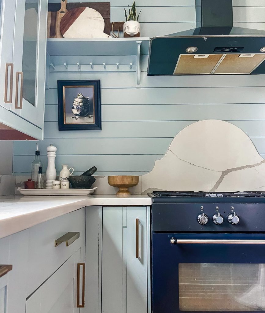 Benjamin Moore smoke kitchen paint