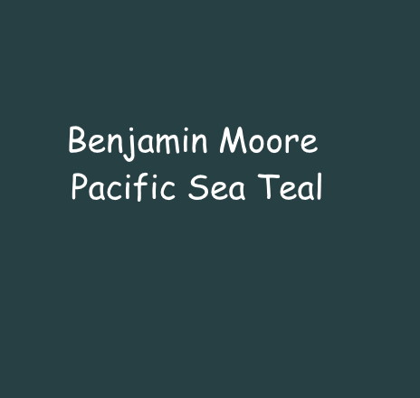 Benjamin Moore Pacific Sea Teal