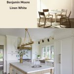 Benjamin Moore Linen White Paint color