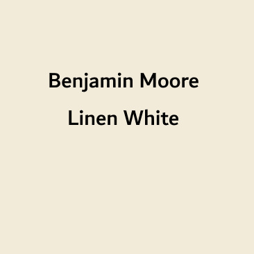 Benjamin Moore Linen White paint