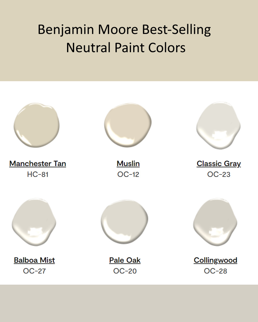 Benjamin Moore Color Palette Muslin Infoupdate