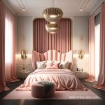 Glamorous Pink and Gold Bedroom Ideas