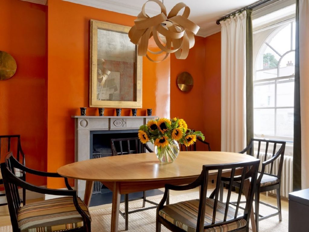 Orange Interior Color Schemes for 2023