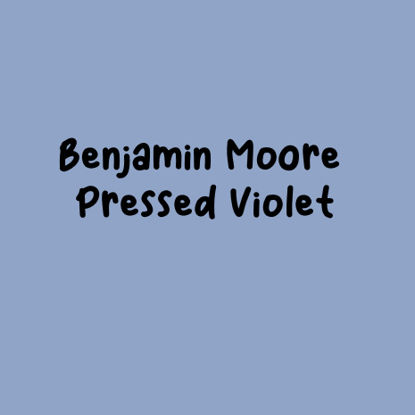 Benjamin Moore Pressed Violet