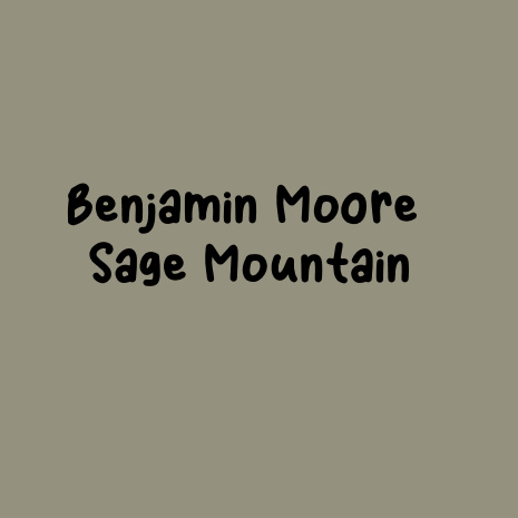 Benjamin Moore Sage Mountain
