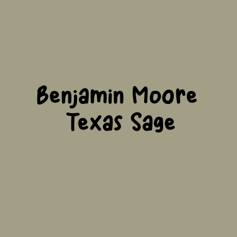 Benjamin Moore Texas Sage