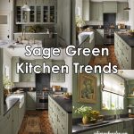 Sage green kitchen trends 2023