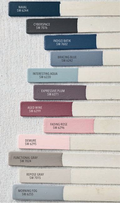 Sherwin Williams Country Cottage Color Palette