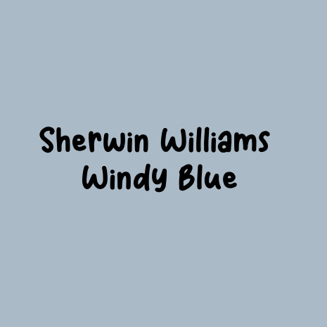 Sherwin Williams Windy Blue
