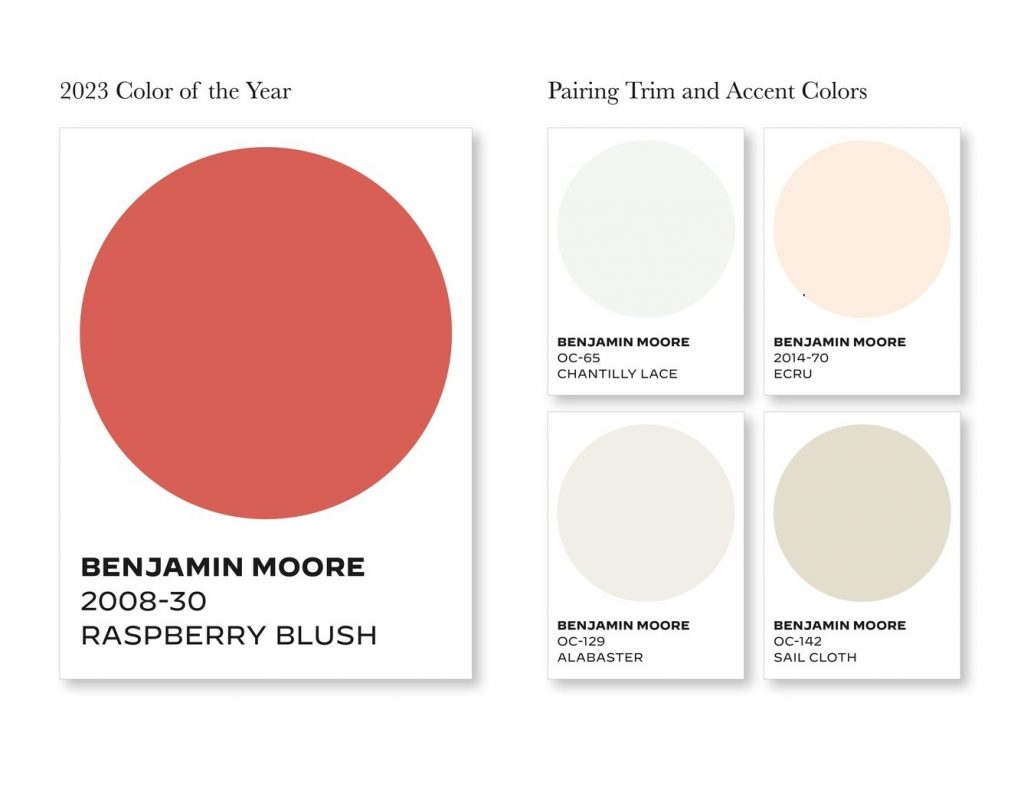 Benjamin Moore Color of the Year 2023 pairings