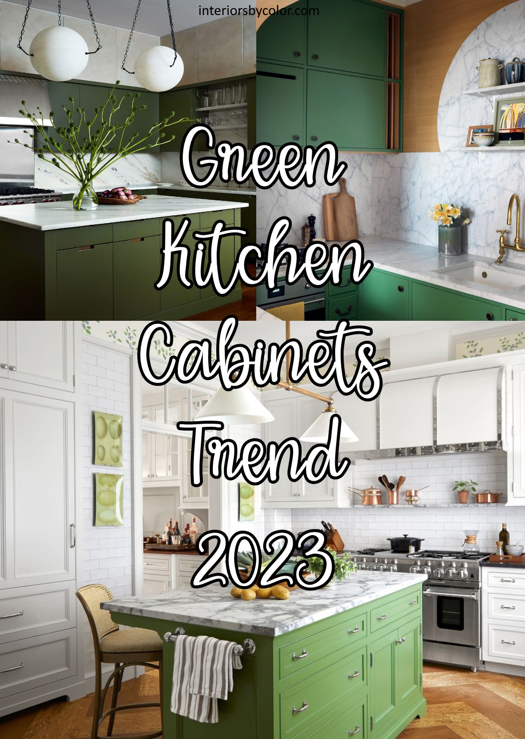 Green Kitchen Cabinets Trends 2023