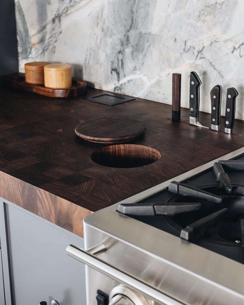 Kitchen bench details