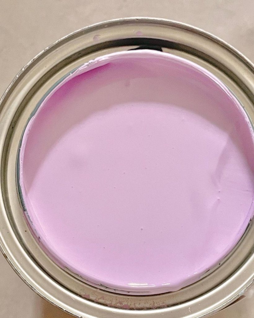 Benjamin Moore Purple Easter Egg