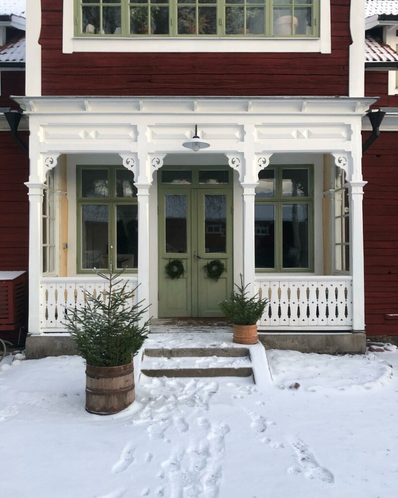 Front verandah design ideas snow porch