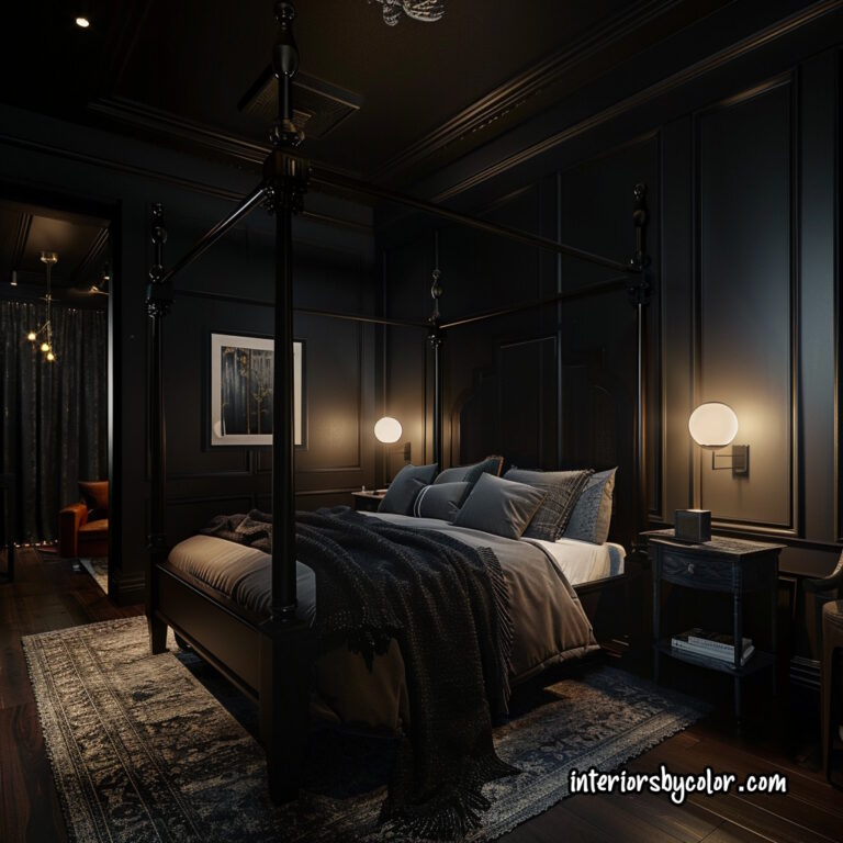 Black Bedroom Ideas for Adults Interiors By Color