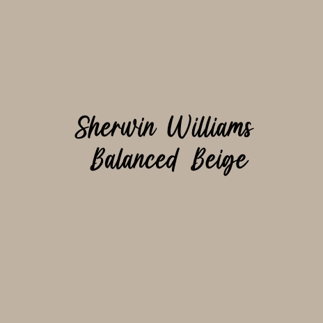 Sherwin Williams Balanced Beige