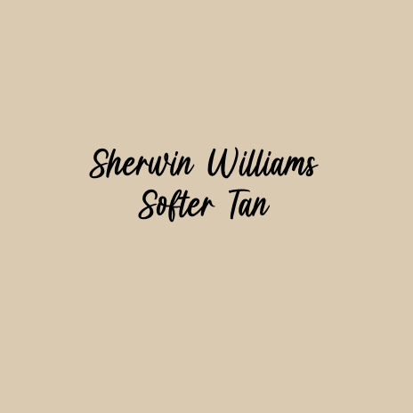 Sherwin Williams Softer Tan