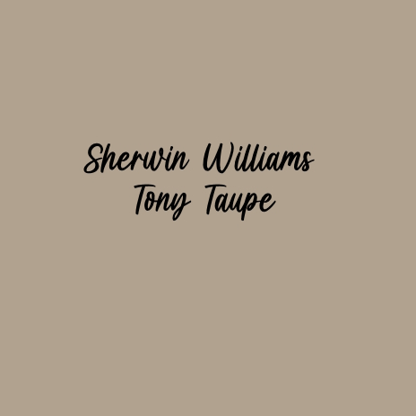 Sherwin Williams Tony Taupe