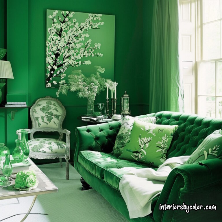 green-interior-design-color-theory - Interiors By Color