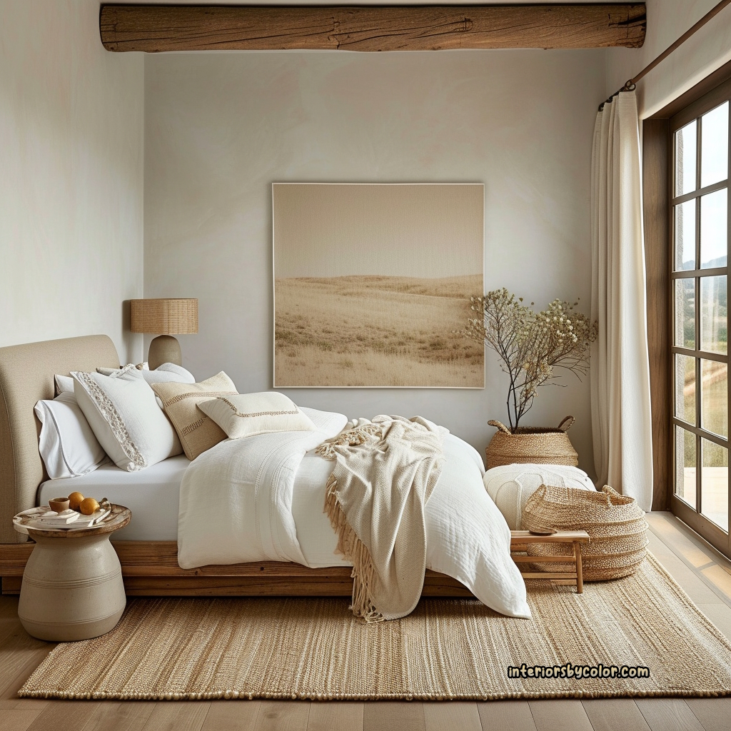 trend warm minimalism bedroom