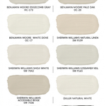 Best paint colors for dark hallways including Benjamin Moore, Sherwin-Williams and Dulux