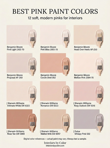 12 pink paint colors